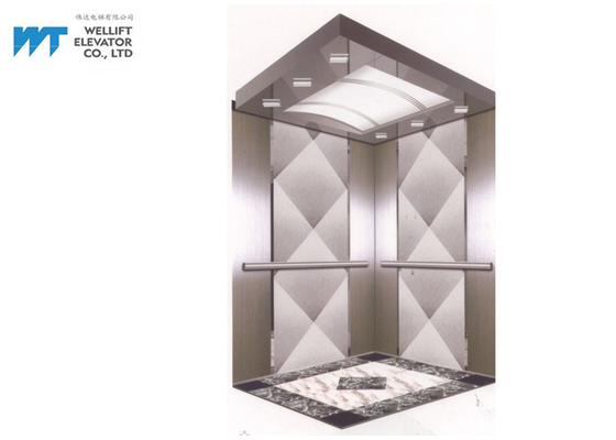 Decoración de la cabina del elevador para el diseño simple moderno para el elevador comercial
