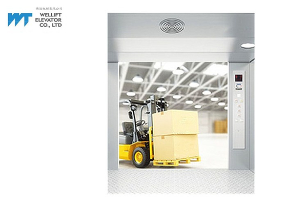 elevaciones industriales del pasajero de las mercancías 2000KG, elevador de carga estándar de Warehouse del eje