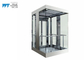 El elevador de cristal externo de poco ruido ahorra el espacio constructivo del 50% con el pequeño sitio de la máquina