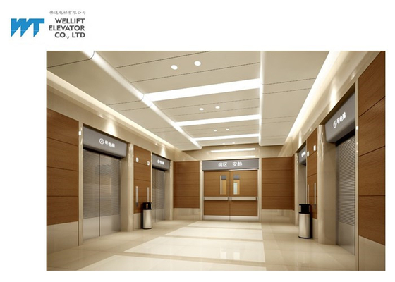 Velocidad máxima 1.0-2.5M/S de la tarifa del control de 8 unidades del elevador de la cama de hospital del control de grupo de VVVF